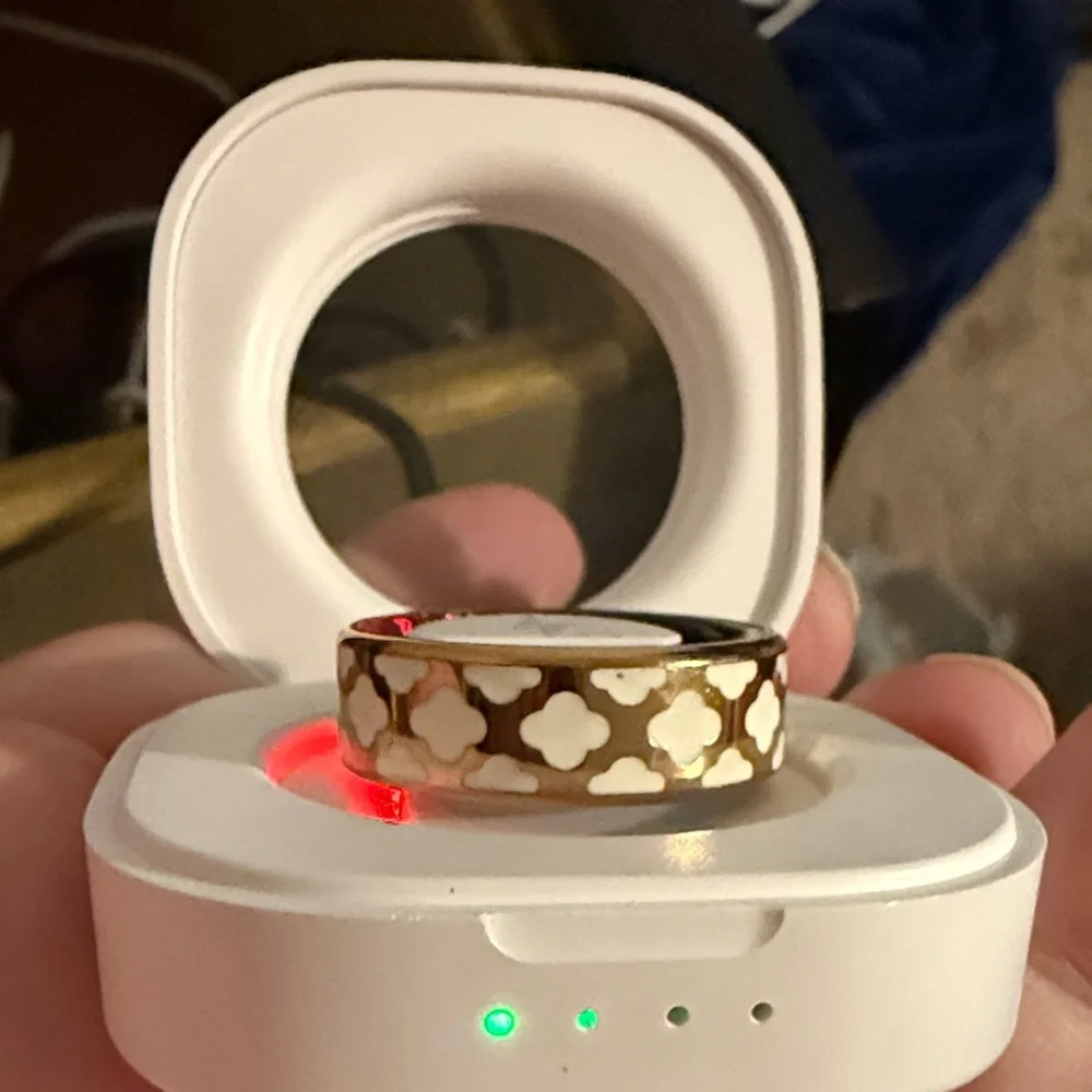 White Smart Wearable Device